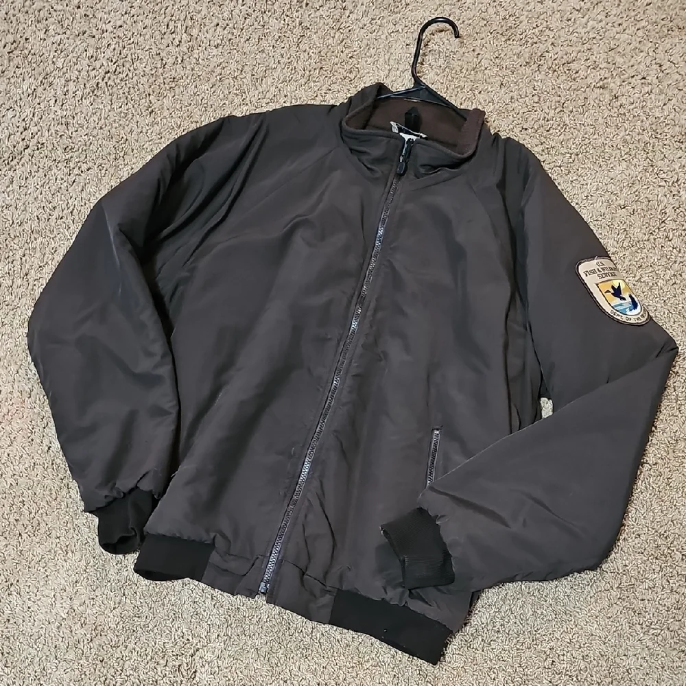 Men's Black Fish & Wildlife Jacket